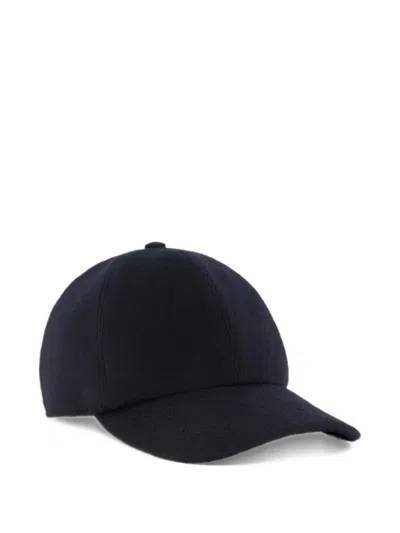 Moorer Six-panel Baseball Cap In Blue