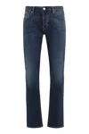 Moorer Five-pockets Jeans In Blue