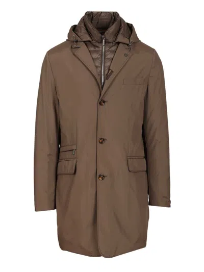 MOORER SMOOTH COAT JACKETS BROWN