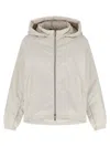 Moorer Soave Down Jacket In Beige