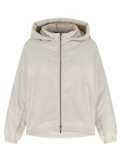Moorer Soave Down Jacket In Beige