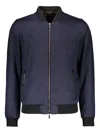 Moorer Bomber Jacket In Technical Fabric