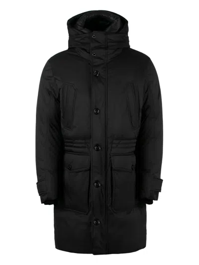 Moorer Sp-helssinky Parka In 黑色