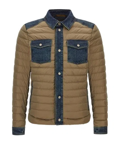 MOORER MOORER CRESPI-04Y QUILTED JACKET