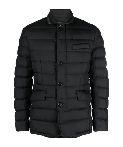 MOORER STAND-COLLAR COTTON CLOTHES