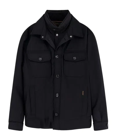 MOORER STAND COLLAR DOWN JACKET