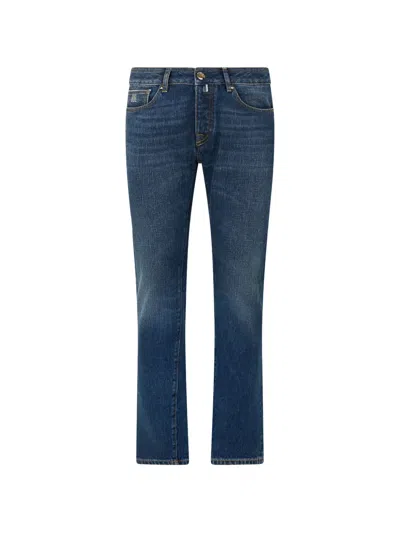 Moorer Straight-leg Jeans In Transparent