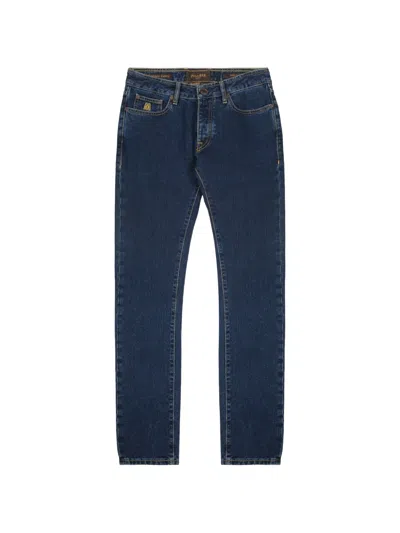 Moorer Straight-leg Jeans In Blue