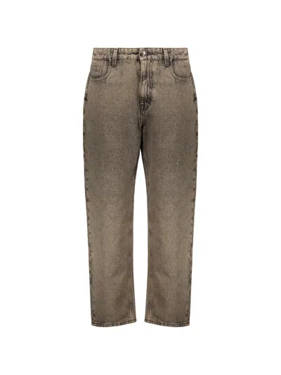 Moorer Straight-leg Jeans In Neutral