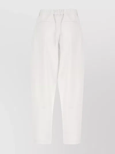 Moorer Stretch Viscose Blend Pants