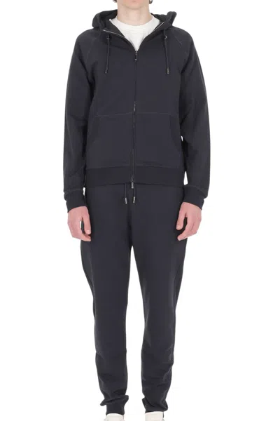 Moorer Stylish Men's Sweater For Fall Season In Blue