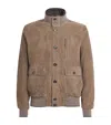 Moorer Button-fastening Flap-pocket Jacket In Brown