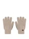Moorer Suede-palm Cashmere Gloves In Brown