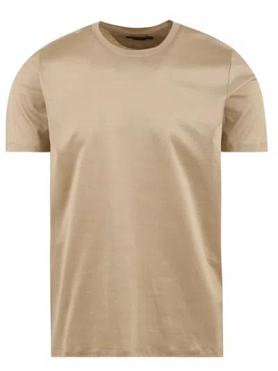Moorer T Shirts And Polos In Brown