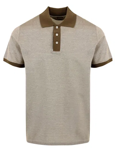 Moorer T Shirts And Polos Dove Grey In Neutral