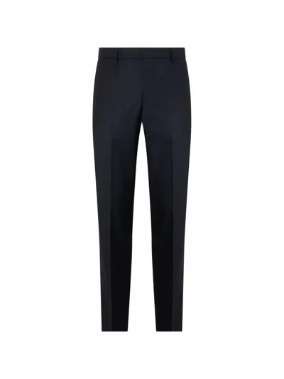 Moorer Tailored Trousers In Black
