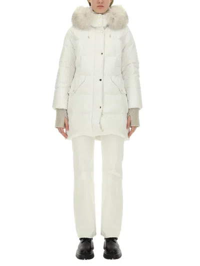 Moorer Talassa" Down Dacket In White