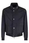 Moorer Tanner-at Bomber Regular Jackets Blue In Black