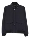 Moorer Flap-pocket Jacket In Blue