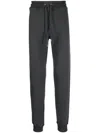 Moorer Tapered Drawstring Track Pants In Grey