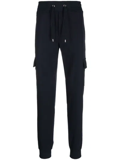 Moorer Tapered Track Pants In Blue