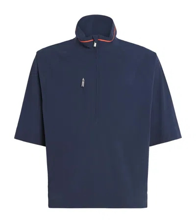 Moorer Technical Andrews Top In Blue