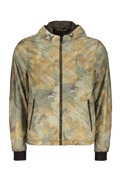 MOORER TECHNO FABRIC JACKET