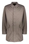 Moorer Techno Fabric Jacket In Turtledove