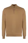 Moorer Terni Cashmere Turtleneck Sweater In Brown