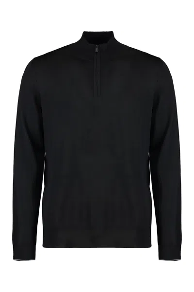 MOORER TERNI WOOL TURTLENECK SWEATER