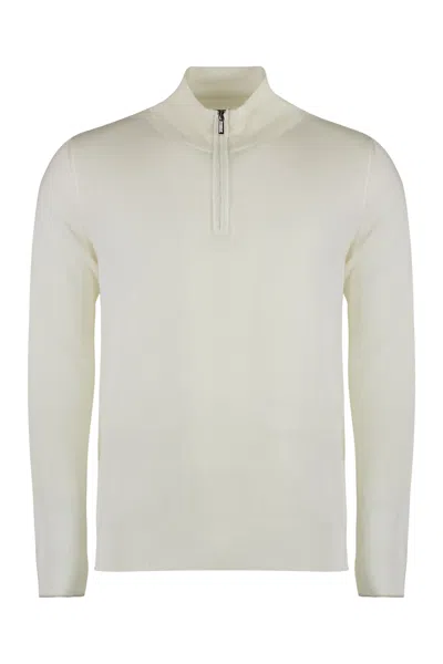 MOORER TERNI WOOL TURTLENECK SWEATER