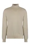Moorer Todi Cashmere Turtleneck Pullover In Gray