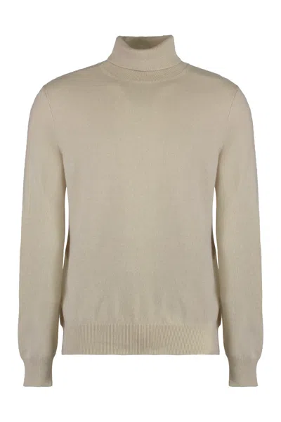 Moorer Todi Cashmere Turtleneck Pullover In Green