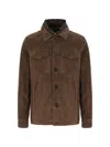 Moorer Polyester Blend Down Jacket Collared Pockets In Multi