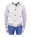 Moorer Turtleneck Casual Jacket In Neutral