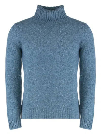 MOORER TURTLENECK RIBBED SWEATER