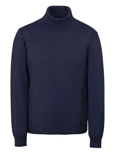 Moorer Turtleneck Sweater In Black