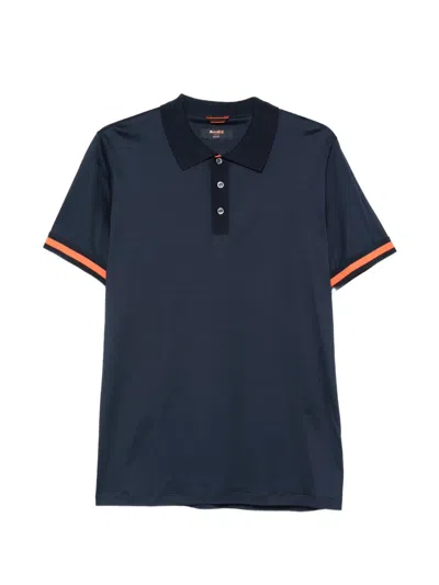 Moorer Ugolino Poloshirt In Blue