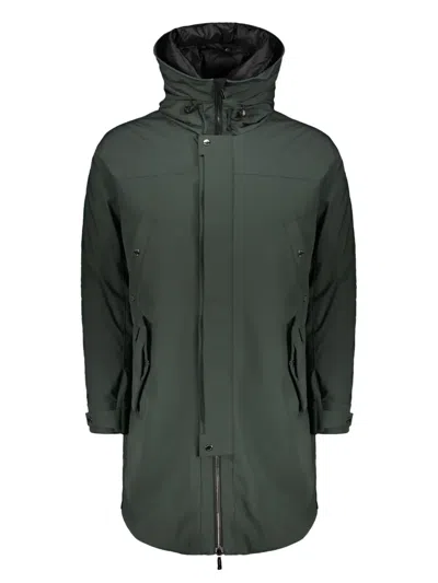 Moorer Uranio-gs Hooded Parka In Green