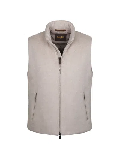 Moorer Uros Gilet In Neutral