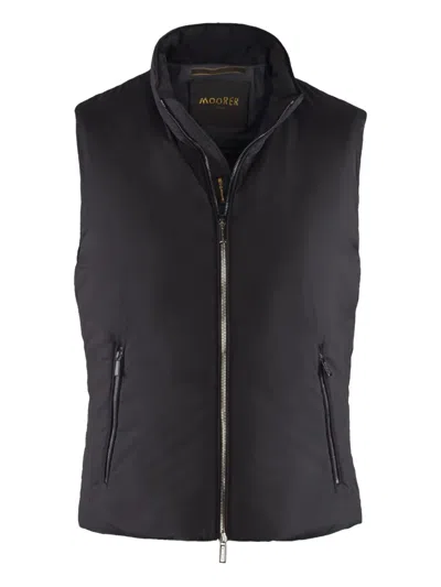Moorer Uros-skt Gilet In Black