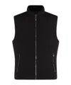 Moorer Padded Vests With High Collar And Side Pockets