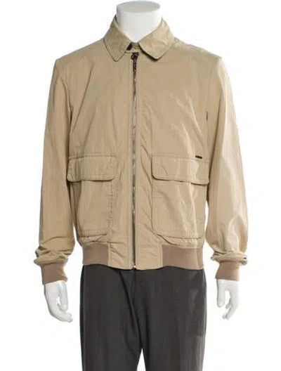 Pre-owned Moorer Utility Jacket In Neutral