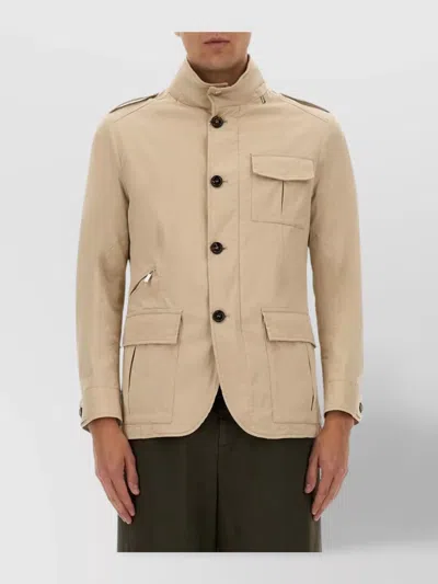 MOORER "UTILITY POCKET" JACKET EPAULETTES