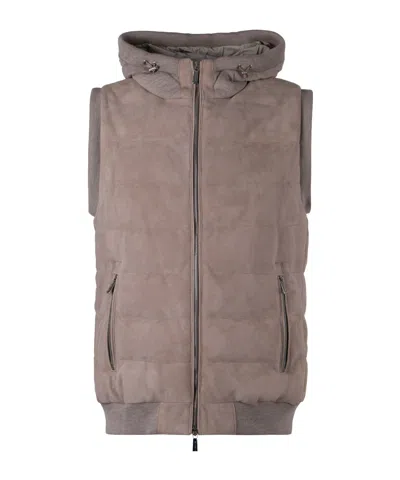 MOORER VERMEER HOODED BODYWARMER