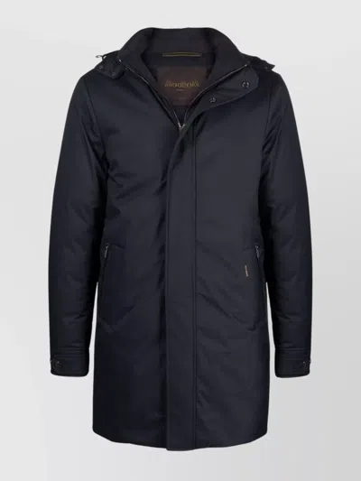 MOORER VERMONT DOWN-FILLED HOODED JACKET