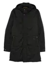 Moorer Vermont Hooded Coat In Brown
