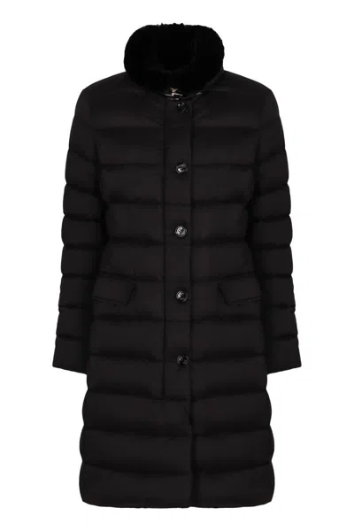 MOORER MOORER VETIVER LONG DOWN JACKET