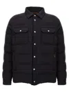 Moorer Overshirt With Quilted Design And Front Pockets