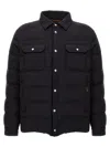 Moorer Overshirt With Quilted Design And Front Pockets